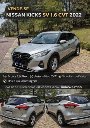 NISSAN KICKS 1.6 16V FLEXSTART ACTIVE XTRONIC